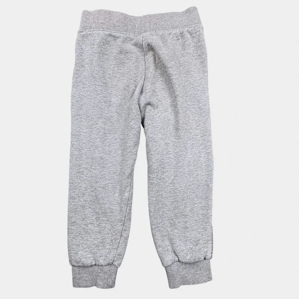 True Religion Kids 4‎ Sweatpants Joggers Gray Mesh Side Logo Sporty Adventurer